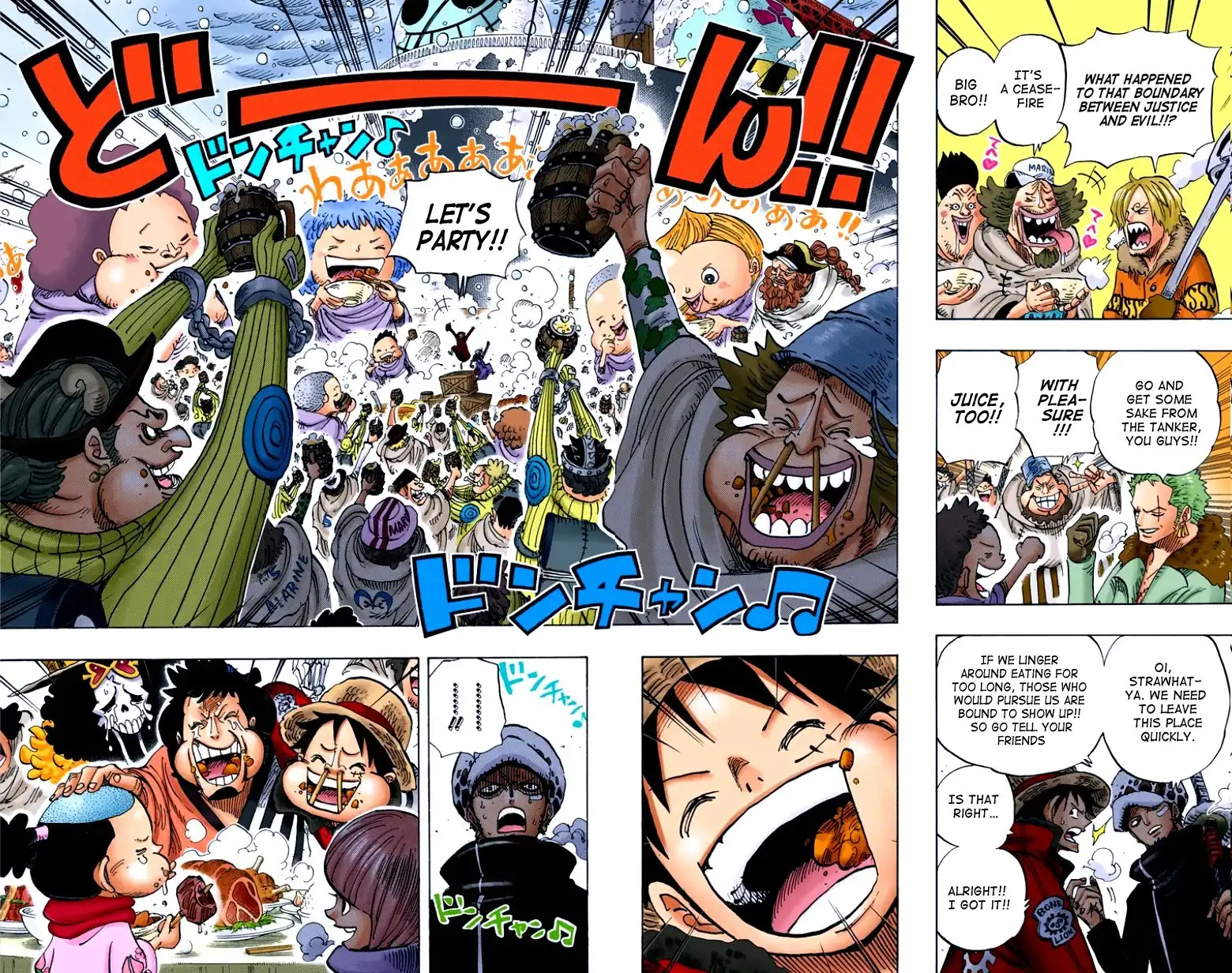 One Piece - Digital Colored Comics Chapter 696 16